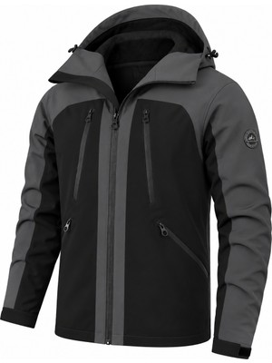Ghassy Co. Ski Pro Series Kayak Içi Polarlı Rüzgar Geçirmez Su Itici Outdoor Softshell Mont