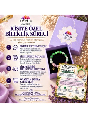 Lotus Atölye ve İyi Yaşam Merkezi 👑 Lotus Ultra Premium Kişiye Özel Doğal Taş Bileklik Koleksiyonu – Burç, Yaşam Yolu & Enerji Analizine Özel Tasarım Seri | Lotus Atölye ve Iyi Yaşam Merkezi