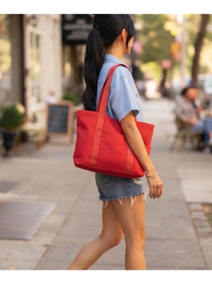 Tuttobene Trendy Red Tote Omuz Çantası TB023