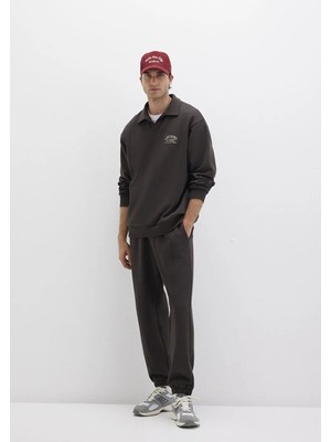 Mavi Kahverengi Jogger Eşofman Altı 0010522-70219
