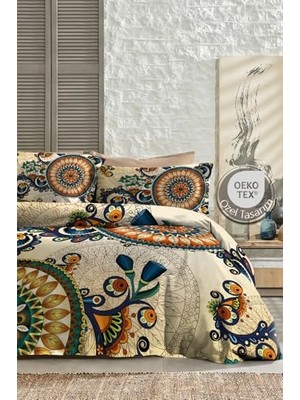Defne Store Nevresim Takımı, %100 Pamuk Saten Çift Kişilik Authentic, MONOHOME40253