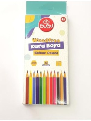 Defne Store Bu-Bu Woodfree Kuruboya Tüp, 12'li