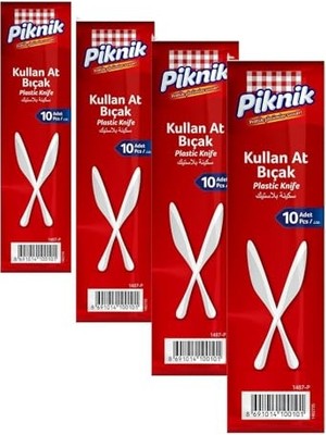 Defne Store Plastik Bıçak 10'lu