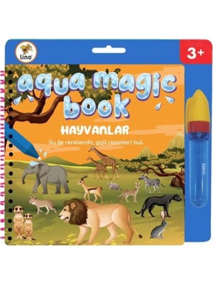 Defne Store Aqua Magic Book Hayvanlar, Sihirli Boyama Kitabı