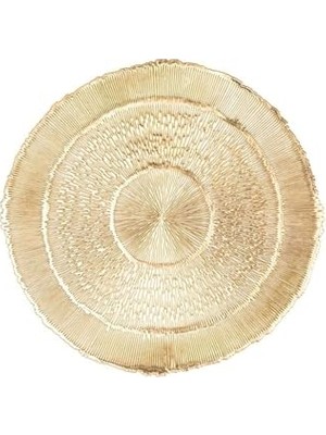 Defne Store Çapı 38 cm Altın Servis Altlığı