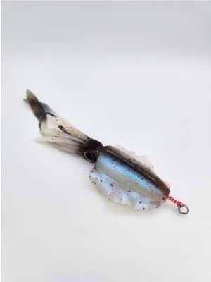 Defne Store 15 cm 60 G Kalamar Silikon Yapay Yem; Asist Iğneli Jig Lure | Akya, Sinarit ve Orkinos Avı