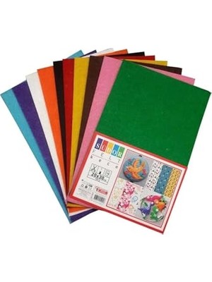 Defne Store Keçe, 20X30 Cm, 10 Renk, 180 G, SK03