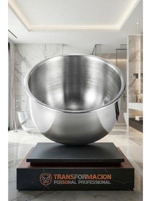 Defne Store 715610 Paslanmaz Çelik Metal Tıraş Tası