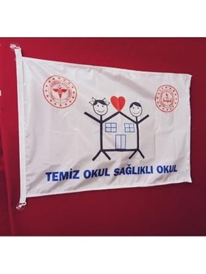 Defne Store Temiz Okul Bayrağı, 70X105