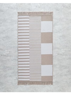 Defne Store Krem Dokuma Kilim, Vortice