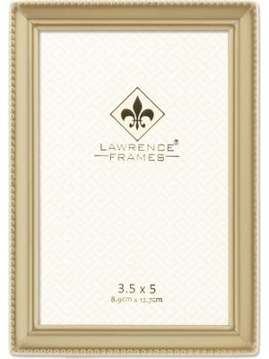 Defne Store 11435 Resim Çerçevesi, Altın Renkli Inciler, 8,9 x 12,7 cm