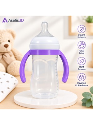 Aselis3D Avent 260ML Biberon Uymlu Biberon Tutucu Uyumlu Ürün
