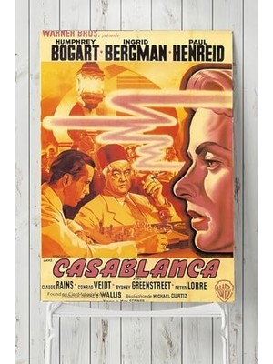 Defne Store Casablanca-Kazablanka Film Afişi Poster 6 PSTER3476