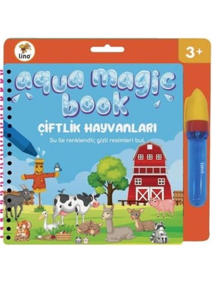 Defne Store Çiftlik Temalı Sihirli Boyama Kitabı