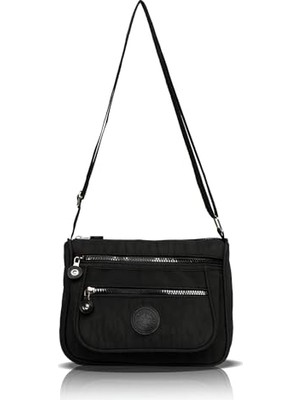 Defne Store Krinkıl Kumaşlı Ayarlanabilir Askılı Kadın Çapraz Omuz Çantası