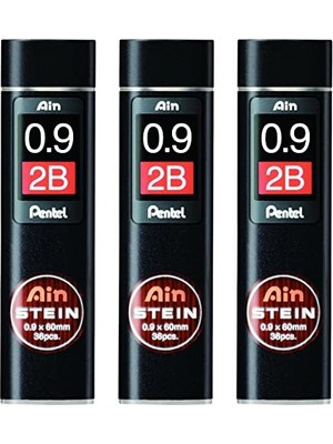 Defne Store Kılıf, 3'lü Paket 36 Uçlu 0,9 mm Ain Steın C279 Sertlik Derecesi 2b