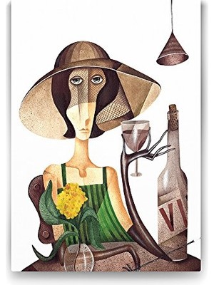 Defne Store Painting Canvas Tasarımı 80X125 cm Tablo