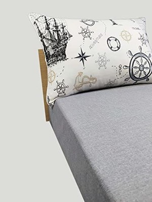 Defne Store Tek Kişilik Lastikli Çarşaf ve Yastık Kılıfı