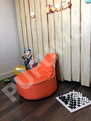 Defne Store Twingo Çocuk Armut Koltuğu (1-8yaş) (Turuncu)