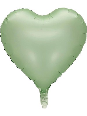 Ms 18 Inç 45 cm Kalp Folyo Balon (Adaçayı)