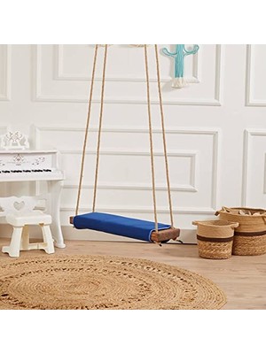Defne Store Klasik Ahşap Piknik Salıncağı, Ev ve Bahçe Modeli, Mavi