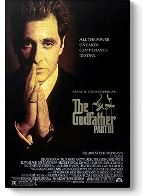 Defne Store The Godfather Film Afişi Tablosu, 30 x 45