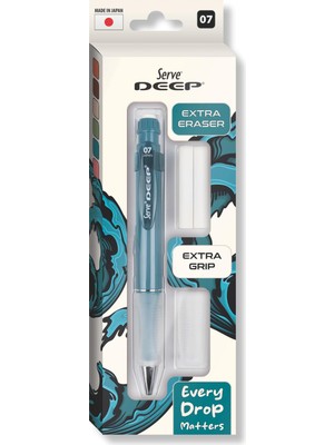 Ms Deep Klm & Grıp & Sılgı Yedeklı Set 07MM Okyanus Mavısı