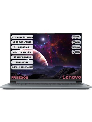 Ms Ideapad Slim 3 15IRH8 I5-13420H 16 GB 512 GB SSD 15,6" Fhd Freedos