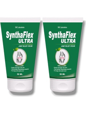 Bezos Synthaflex Ultra Vücut Ağrında Etkili Ağrılar Için Masaj Kremi 50 ml x 2 Adet