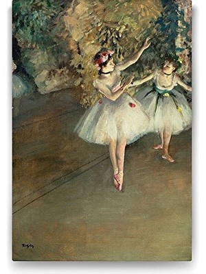 Defne Store Edgar Degas Two Ballerinas Tablosu, 40X60 cm