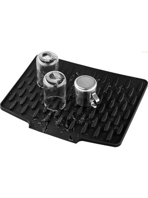 Defne Store Silikon Bulaşık Matı Drıo, 40 x 33 Cm, 230 °c'ye Kadar Isıya Dayanıklı