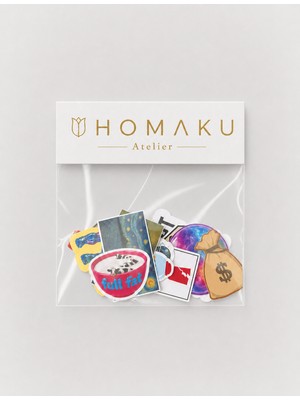 Homaku Laptop Telefon Ajanda Etiket Seti - 15 Parça Sticker -1A012