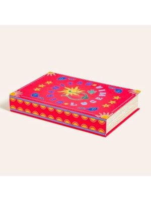 Defne Store Olbıa Kırmızı Dekoratif Kutu 19X30 cm