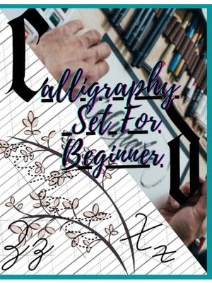 Defne Store Independently Published Calligraphy Set For Beginer: The Easiest Calligraphy Workbook Hand Lettering With Typography Basic (Body, Pen) And Tools To Use, Moreover Terminology ... Paper Hand Letterin...