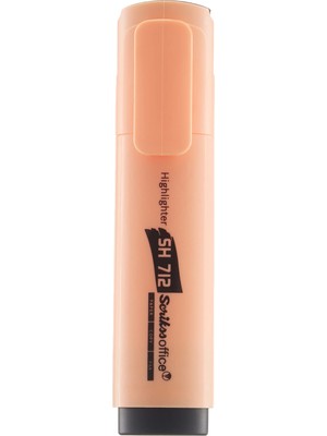 Ms SH712 Fosforlu Pastel Kalem Pastel Turuncu