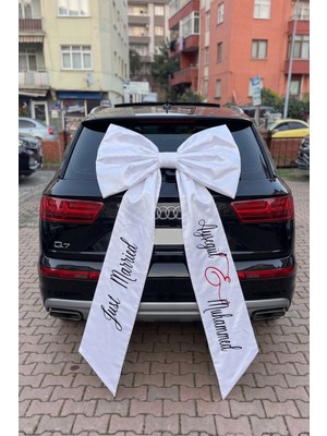 Naz Mutlu Design Kişiselleştirilebilir Dev Fiyonk, Gelin Arabası Süsü