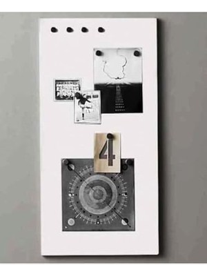 Defne Store 30X70 cm Dekoratif Mıknatıslı Beyaz Pano