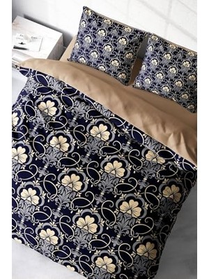 Defne Store Soft Night Klasik Çift Kişilik Nevresim Takımı, MONOHOME3596