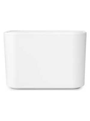 Defne Store Banyo Çöp Kutusu, Beyaz, Tek Boyut