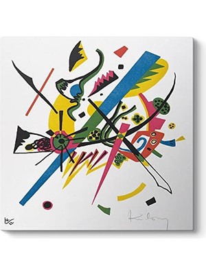 Defne Store Wassily Kandinsky Küçük Dünya Tablosu 90 x 90