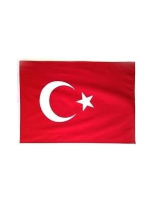 Defne Store Türk Bayrağı, Alpaka Kumaş, 300X450 Cm, Fabrikasyon Baskı