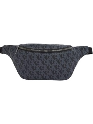 Defne Store Çanta; Matte Aop Sq Waıstbag 38 Erkek, Siyah, Tek Beden