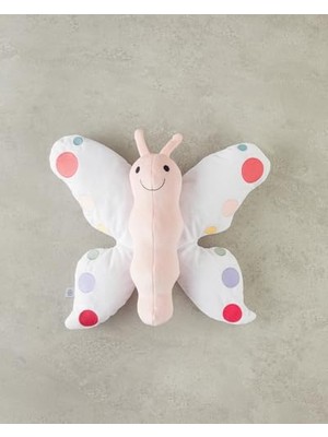 Defne Store Beyaz Dekoratif Bebek Kırlenti, 40 cm