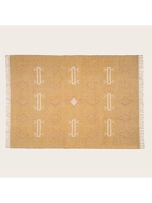 Defne Store Sarı Pamuk Kilim, 120X180 cm