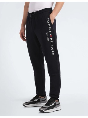 Tommy Hilfiger Yazı Logo Nakışlı Erkek Eşofman Altı