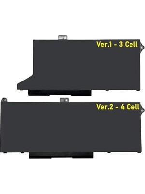 Defne Store Notebook, Modanom Dell M033W ile ile Uyumlu Batarya Laptop Pil - Ver.1 - 3 Cell