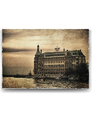 Defne Store Haydarpaşa Garı Tablosu - 125X80 cm