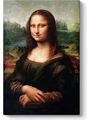 Defne Store Leonardo Da Vinci Mona Lisa Tablosu 60 x 90