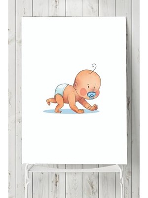 Defne Store (PSTER3041) Küçük Bebek Çocuk Odası Poster 3 (50X70 Cm)