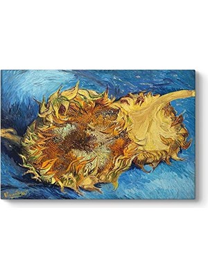 Defne Store Vincent Van Gogh Ayçiçeği Kanvas Tablosu 45 x 30
